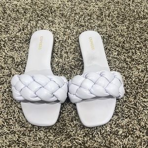 Brand new white express flats